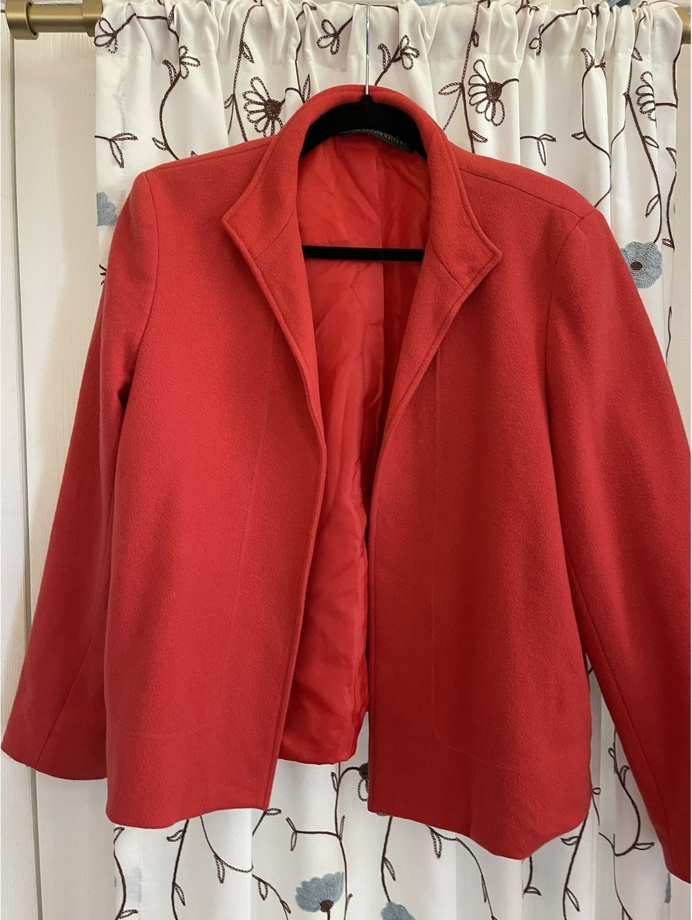 Harvé Benard | L/XL | Red Tailored Lined Blazer - Picture 3 of 12
